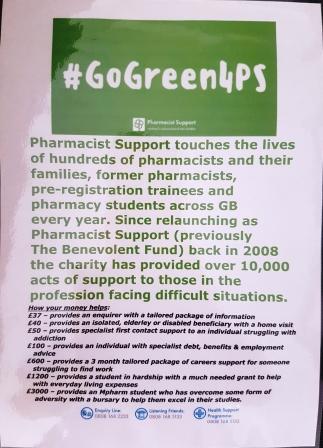 #GoGreen4PS 2017 - Boots 1301 Fremlin Walk